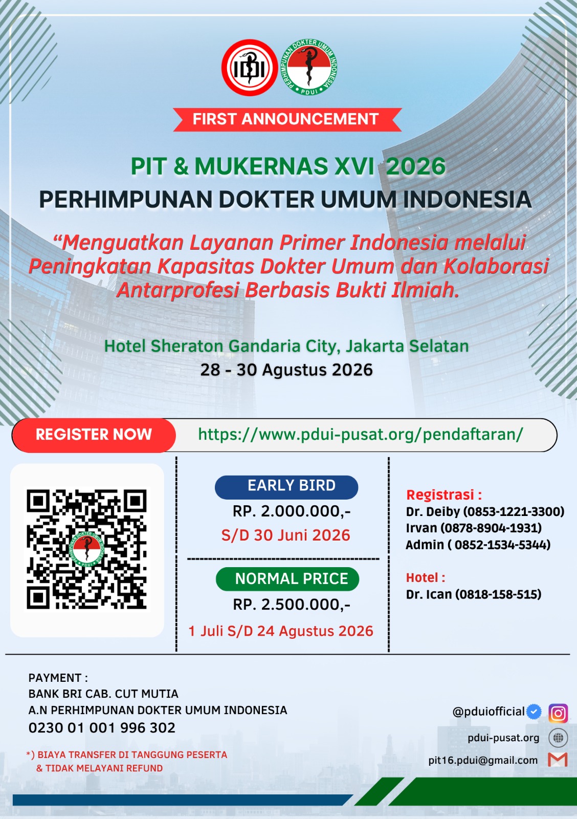 PIT & MUKERNAS XVI PDUI 2026
